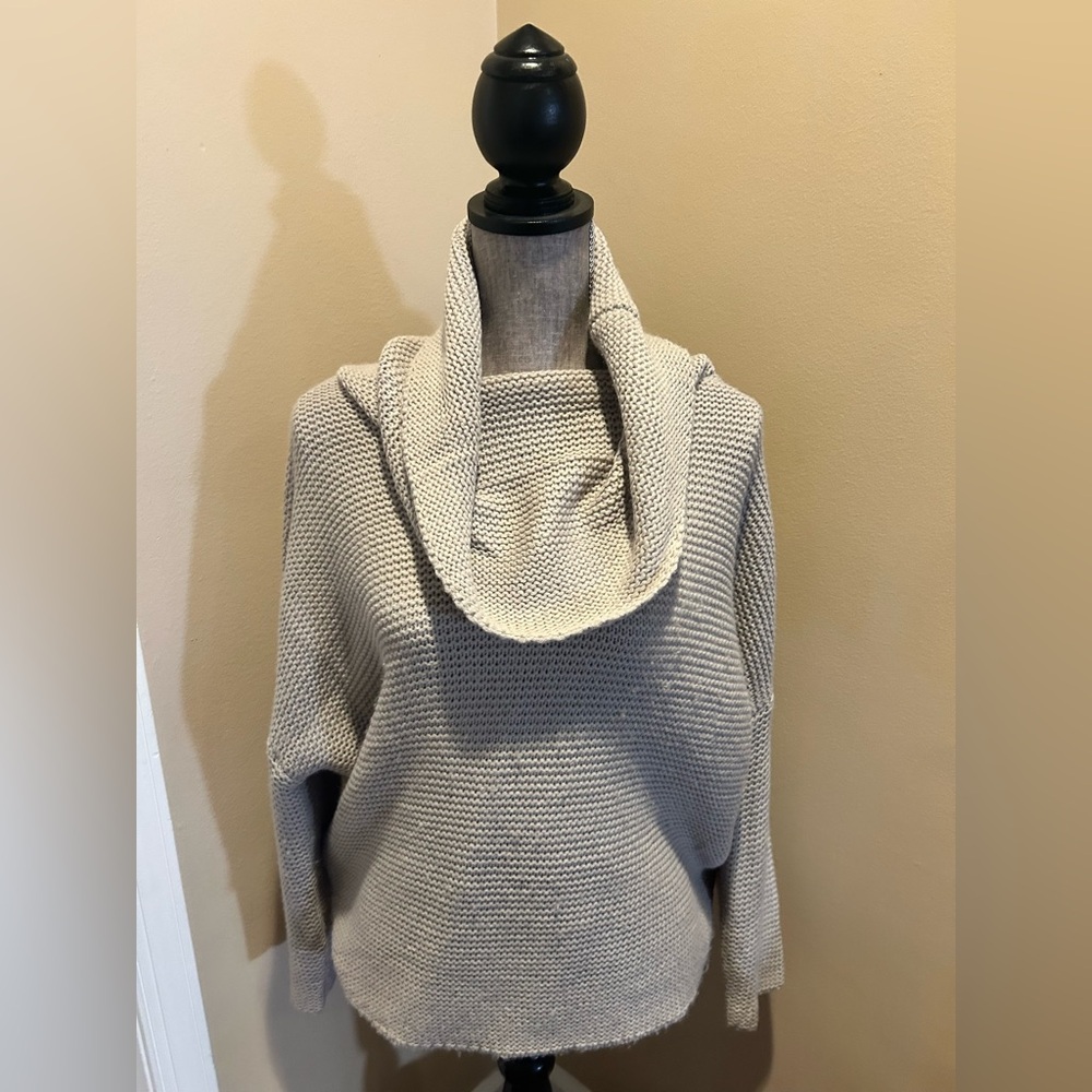 Cozy Knit Cowl Neck Sweater